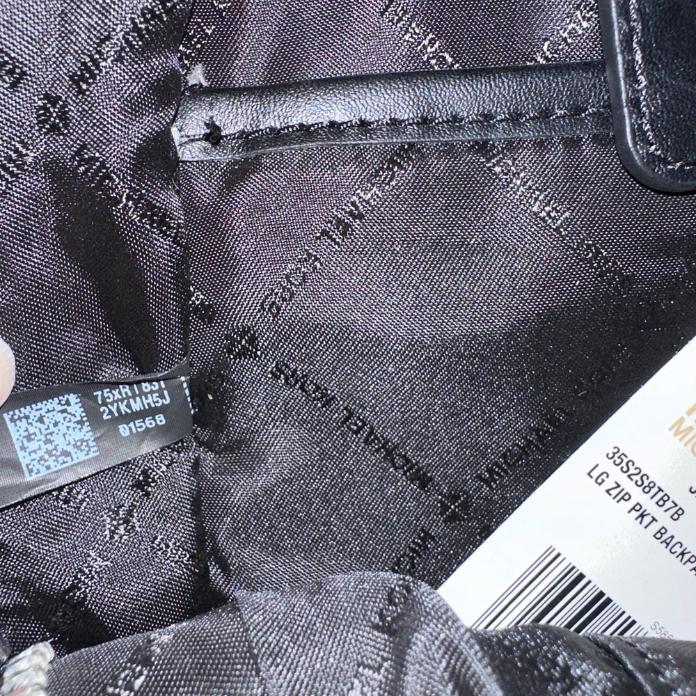 Michael Kors Black Backpack - Picture 8 of 8